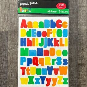 💞 New Multicolored Alphabet Letter Scrapbook Stickers